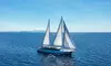 Luxurious sailboat cruising the Adriatic Sea near Dubrovnik, offering unforgettable charter experiences in crystal-clear waters