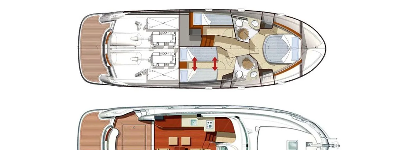 Dubrovnik to Hvar Private Transfer: Jeanneau 42 Fly