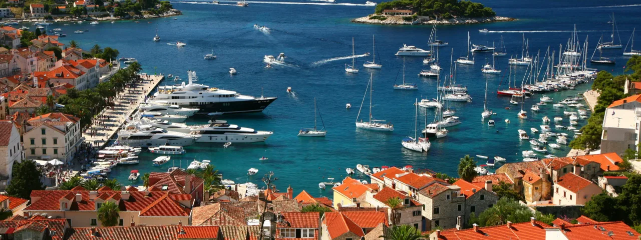 Hvar town - book your private transfer from Dubrovnik to Hvar