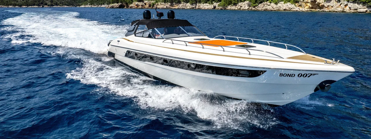 Luxury yacht - Tecnomar 20 meters, for private yacht tours in Dubrovnik