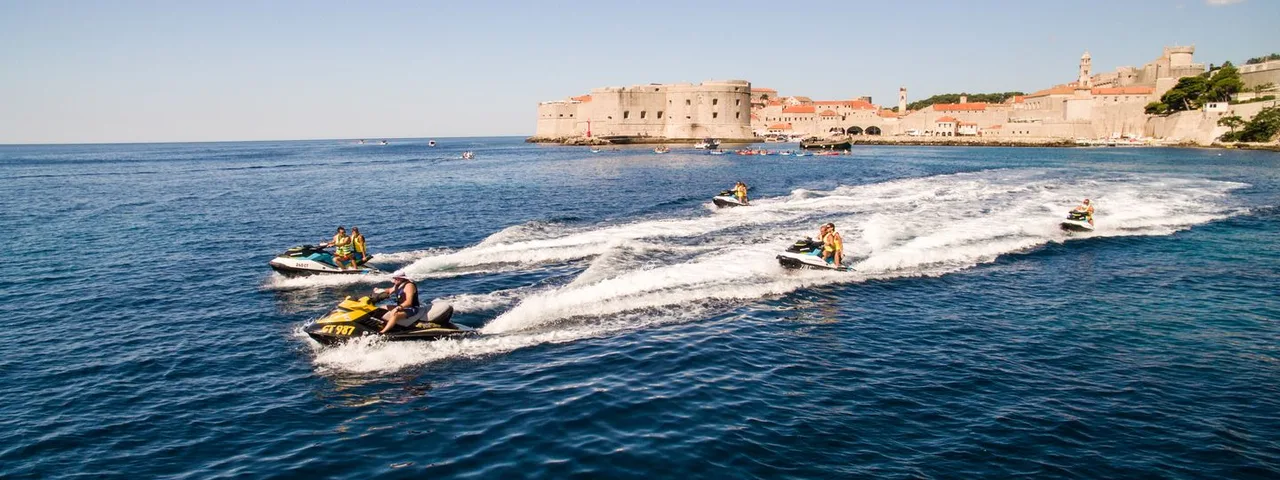 jet ski safari tour along the dubrovnik riviera image 1