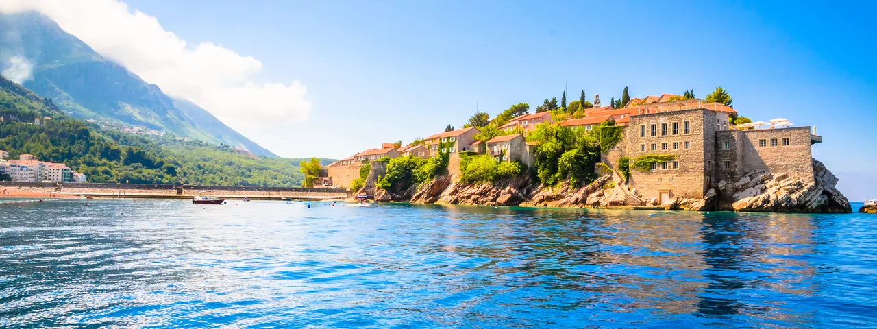 Sveti stefan island luxury hotel adriatic sea view 3juy4d