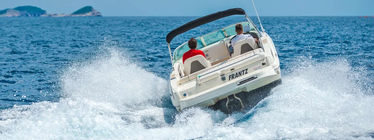 Luxury boat charter in Dubrovnik.  Island hopping and crystal-clear waters await!