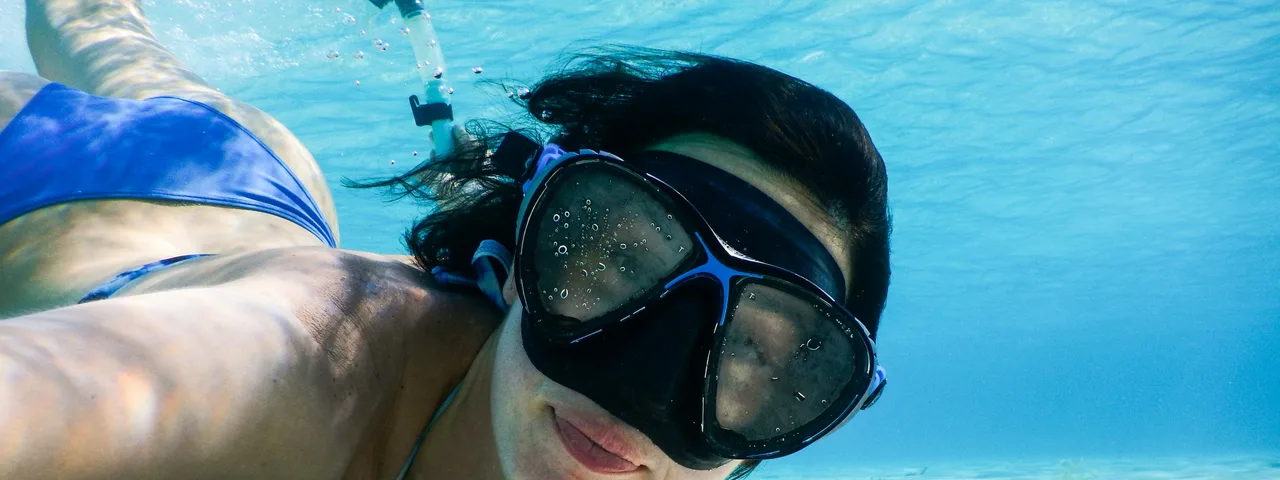 One of activity on our boat tours is snorkel & exploring underwater in crystal clear Adriatic sea.