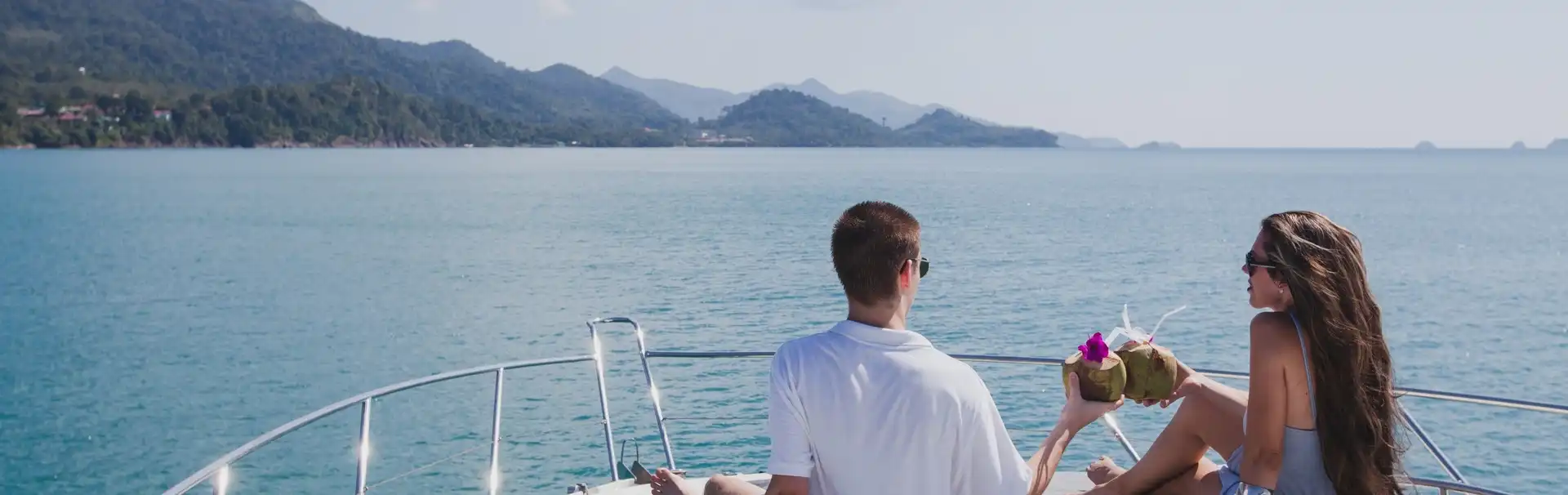 relax on the boat