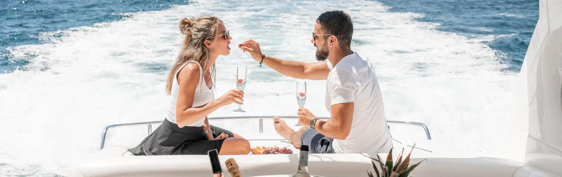Romantic getaway: Yacht tour from Dubrovnik with Tendo Luxury Travel.