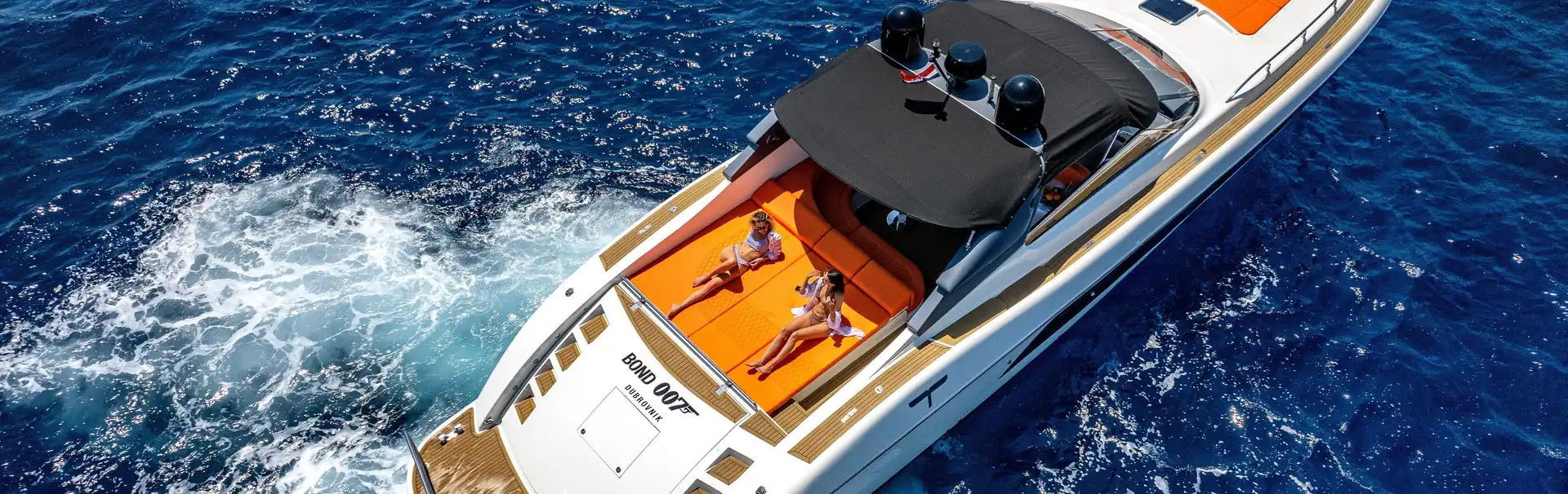 Tecnomar Madras 20 - 62 ft/20 m luxury yacht for private excursions / boat tours / charter from Dubrovnik