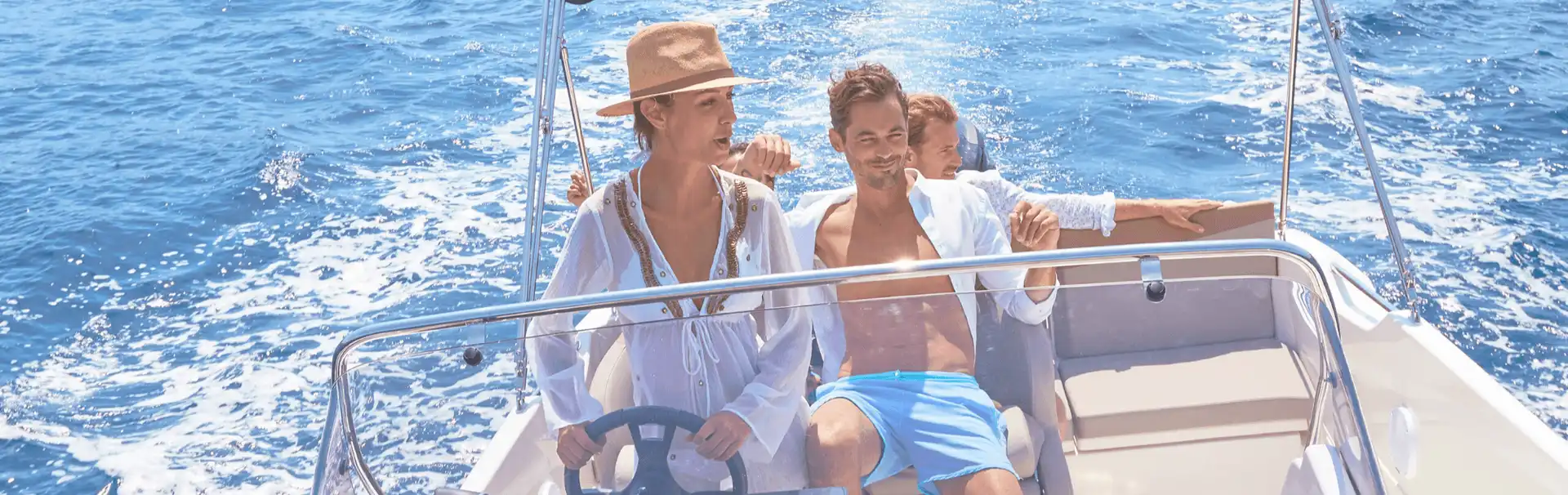 Family enjoying luxury boat trip in Dubrovnik - Private Boat Tours