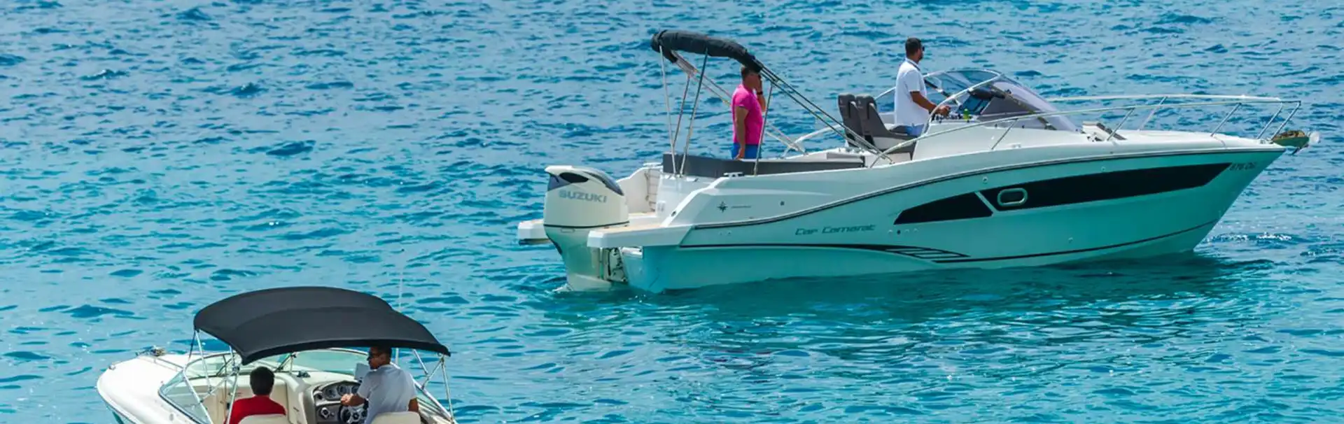  Speedboat tours from Dubrovnik. Explore the Elaphiti Islands with Sea Ray 240 Sunsport and Cap Camarat 9 WA