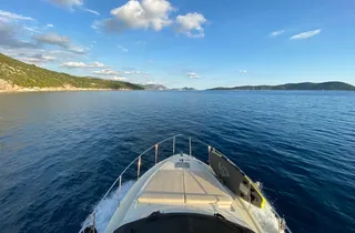 Dubrovnik ferretti fly motoryachts for day tours and transfers