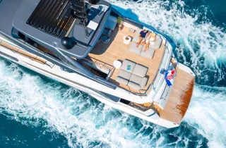 Primus luxury crewed yacht exterior photo 3, Adriatic Sea Croatia