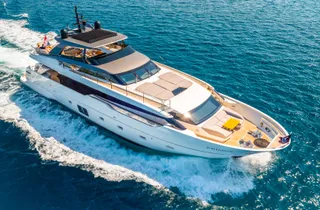 Primus luxury crewed yacht — charter Croatia Adriatic Sea