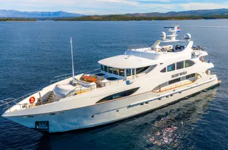 Silent World luxury crewed yacht exterior photo 3, Adriatic Sea Croatia