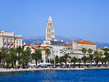 Diocletian palace in split croatia