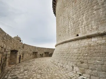 Dubrovnik old town city walls minceta