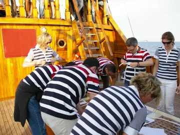 Dubrovnik team building bachelorette party boat rental