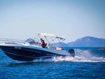 Luxury boat trip from Dubrovnik. Discover hidden coves & islands with Cap Camarat 755 WA