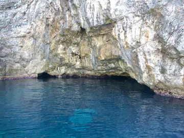 Island kolocep blue cave grotto snorkeling