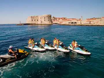 Jet ski safari tour along the dubrovnik riviera 2