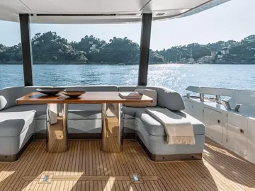 Aglaya luxury crewed yacht — charter Croatia Adriatic Sea