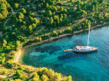 San Limi luxury crewed yacht — charter Croatia Adriatic Sea