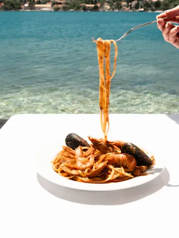 Waterfront restaurant gverovic orsan zaton bay