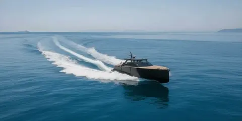 Colnago 38-Bowa luxury speedboat on the Adriatic — private charter from Dubrovnik
