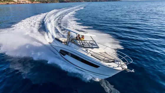 Jeanneau Cap Camarat 10.5 WA Series II — semi-rigid speedboat charter Croatia