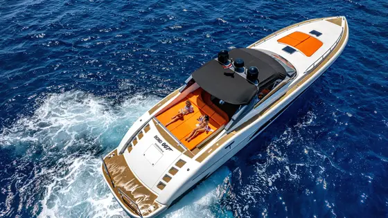 Tecnomar Madras 20 - 62 ft/20 m luxury yacht for private excursions / boat tours / charter from Dubrovnik