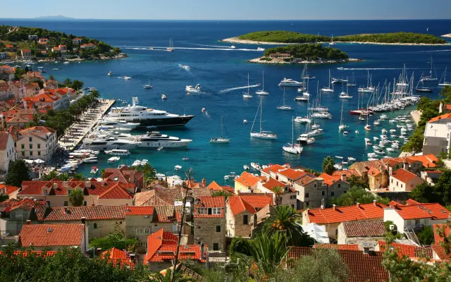 Hvar town - book your private transfer from Dubrovnik to Hvar