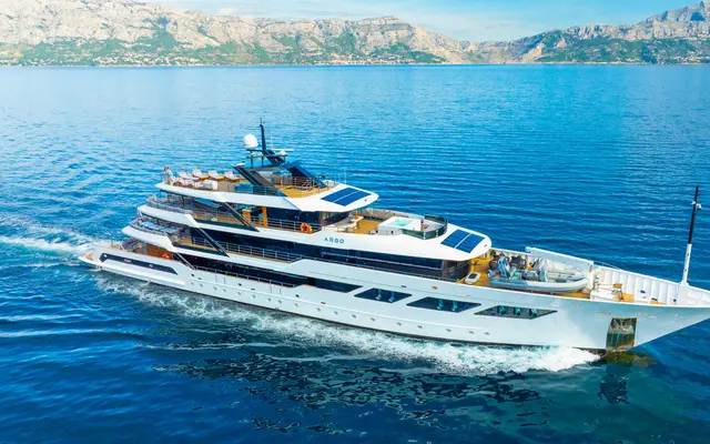 Argo – Fill the Gap Special Offer | June 2026 luxury crewed yacht — exterior view, Adriatic Sea Croatia