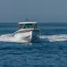 Luxury speedboat