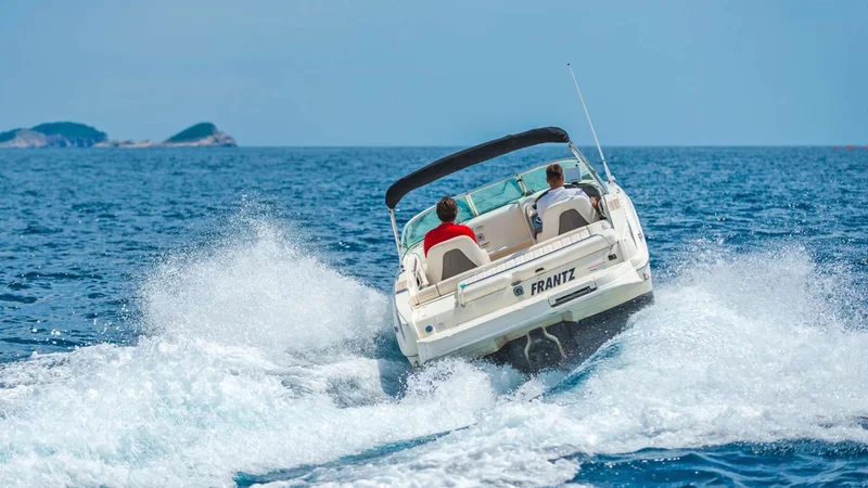 Luxury boat charter in Dubrovnik.  Island hopping and crystal-clear waters await!
