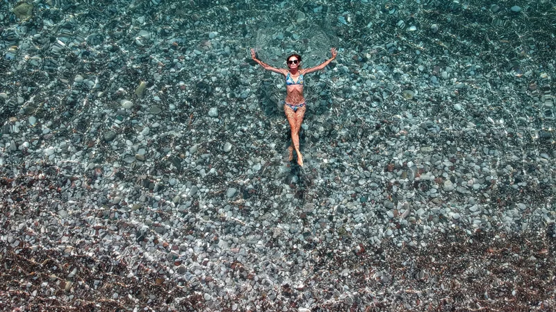 swimming in crystal Dubrovnik sea with Dubrovnik private boat trips