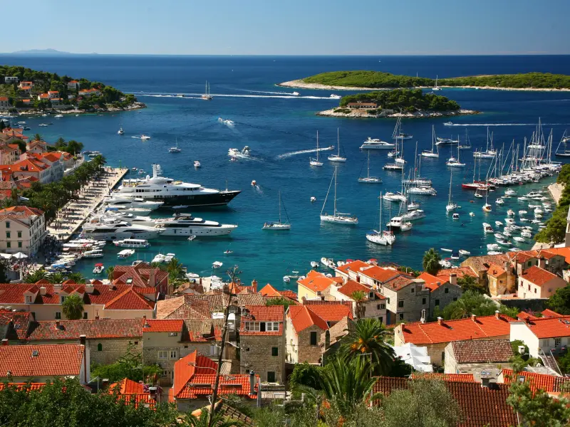 Hvar town - book your private transfer from Dubrovnik to Hvar