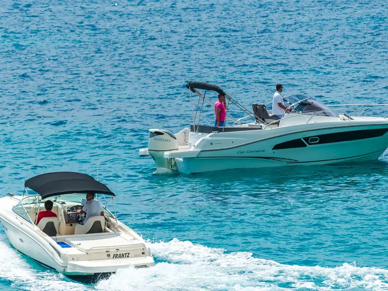  Speedboat tours from Dubrovnik. Explore the Elaphiti Islands with Sea Ray 240 Sunsport and Cap Camarat 9 WA