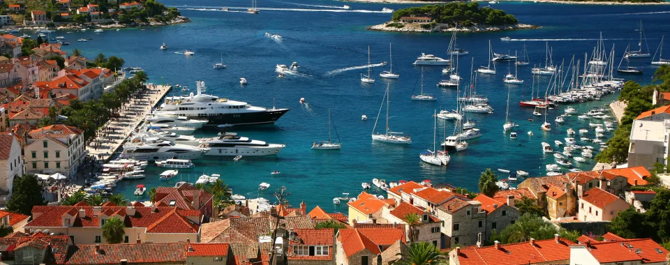 Hvar town - book your private transfer from Dubrovnik to Hvar