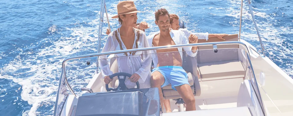 Family enjoying luxury boat trip in Dubrovnik - Private Boat Tours