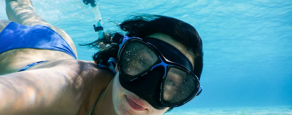 One of activity on our boat tours is snorkel & exploring underwater in crystal clear Adriatic sea.