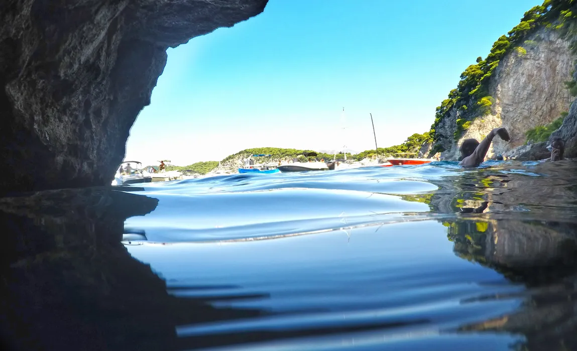 Blue Cave Kolocep, Dubrovnik private boat tour. Book your adventure with Tendo Travel!