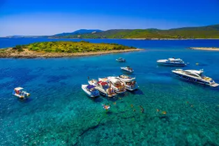 Dubrovnik team building bachelorette party boat rental