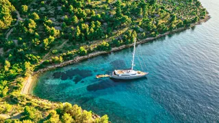San Limi luxury crewed yacht — charter Croatia Adriatic Sea