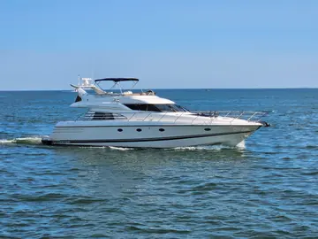 Sunseeker Manhattan 62 luxury motor yacht cruising the Croatian Adriatic