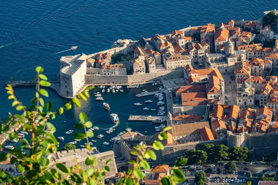 Dubrovnik City Walls Panorama from a Boat | Pod Boat Tours