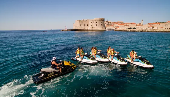 jet ski safari tour along the dubrovnik riviera image 2