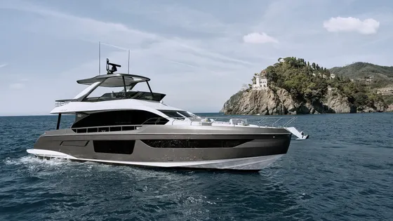 Aglaya luxury crewed yacht exterior photo 3, Adriatic Sea Croatia