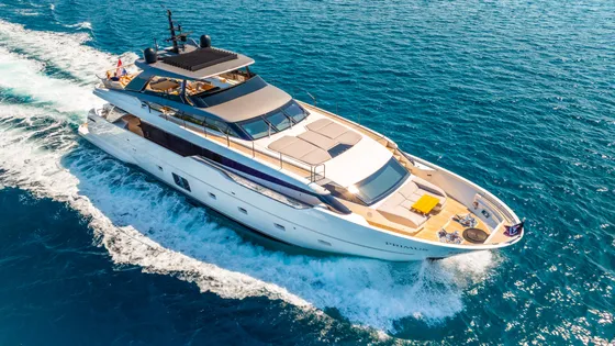 Primus luxury crewed yacht — charter Croatia Adriatic Sea