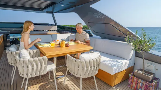 Primus luxury crewed yacht — charter Croatia Adriatic Sea
