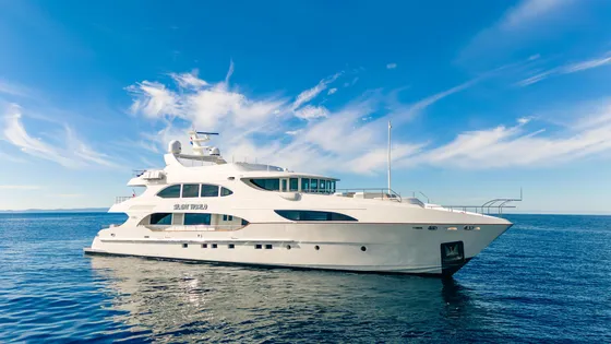 Silent World luxury crewed yacht exterior photo 2, Adriatic Sea Croatia