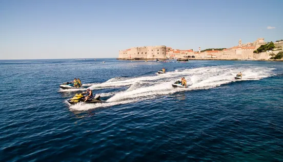 jet ski safari tour along the dubrovnik riviera image 1